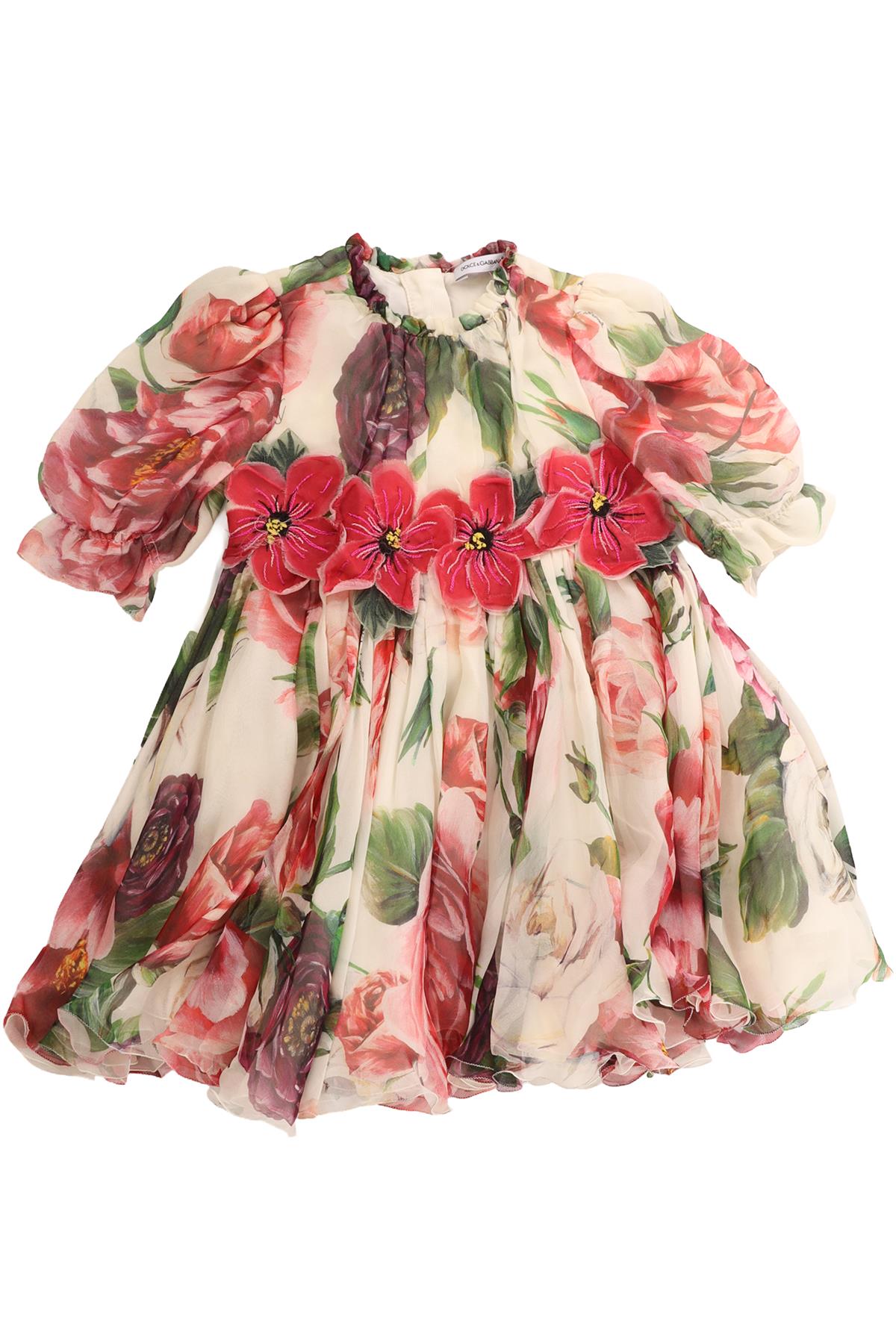 DOLCE & GABBANA PINK BABY GIRLS DRESS 12-18 MONTHS