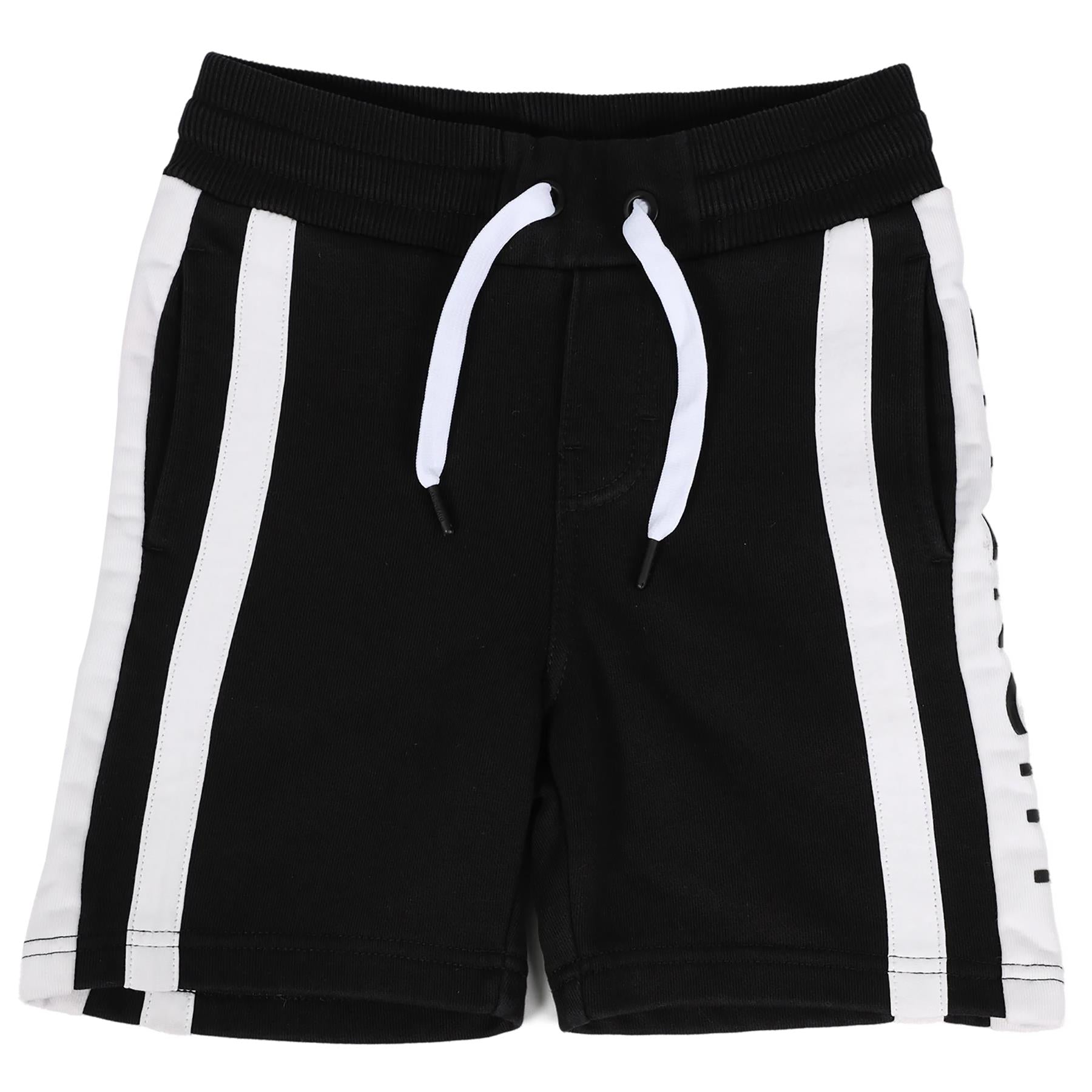 GIVENCHY KIDS BOYS COTTON SHORTS 4 YEARS