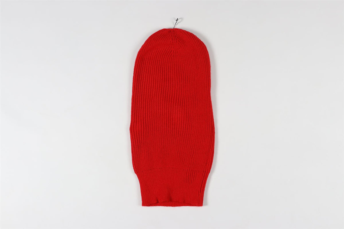 SUPREME + NEW ERA RED KNIT BALACLAVA ONE SIZE