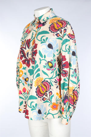 LA DOUBLE J MULTI COTTON SHIRT SMALL