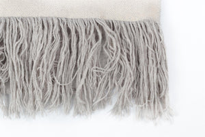 ISABEL MARANT GREY CASHMERE SCARF ONE SIZE