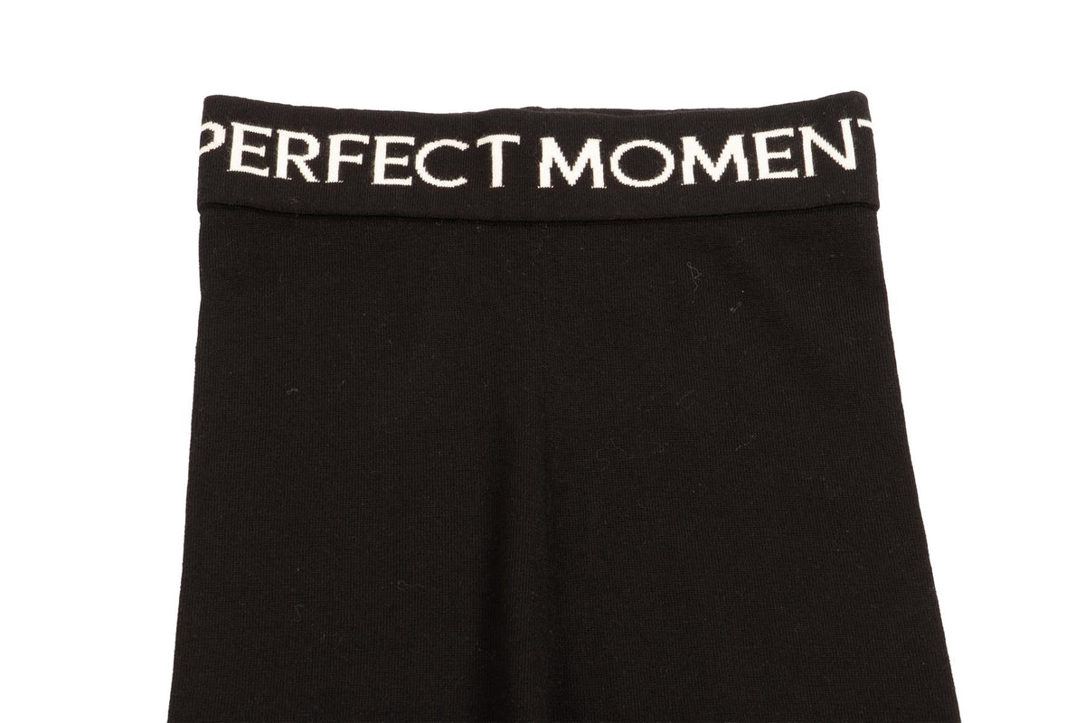 PERFECT MOMENT BLACK WOOL LEGGINGS MEDIUM