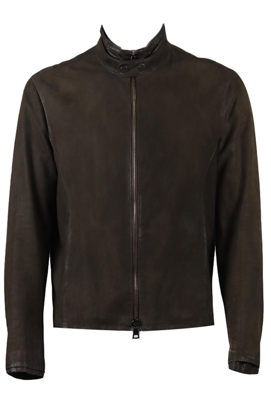 JOHN VARVATOS MEN'S SUEDE JACKET IT 50 UK 40 FR 50