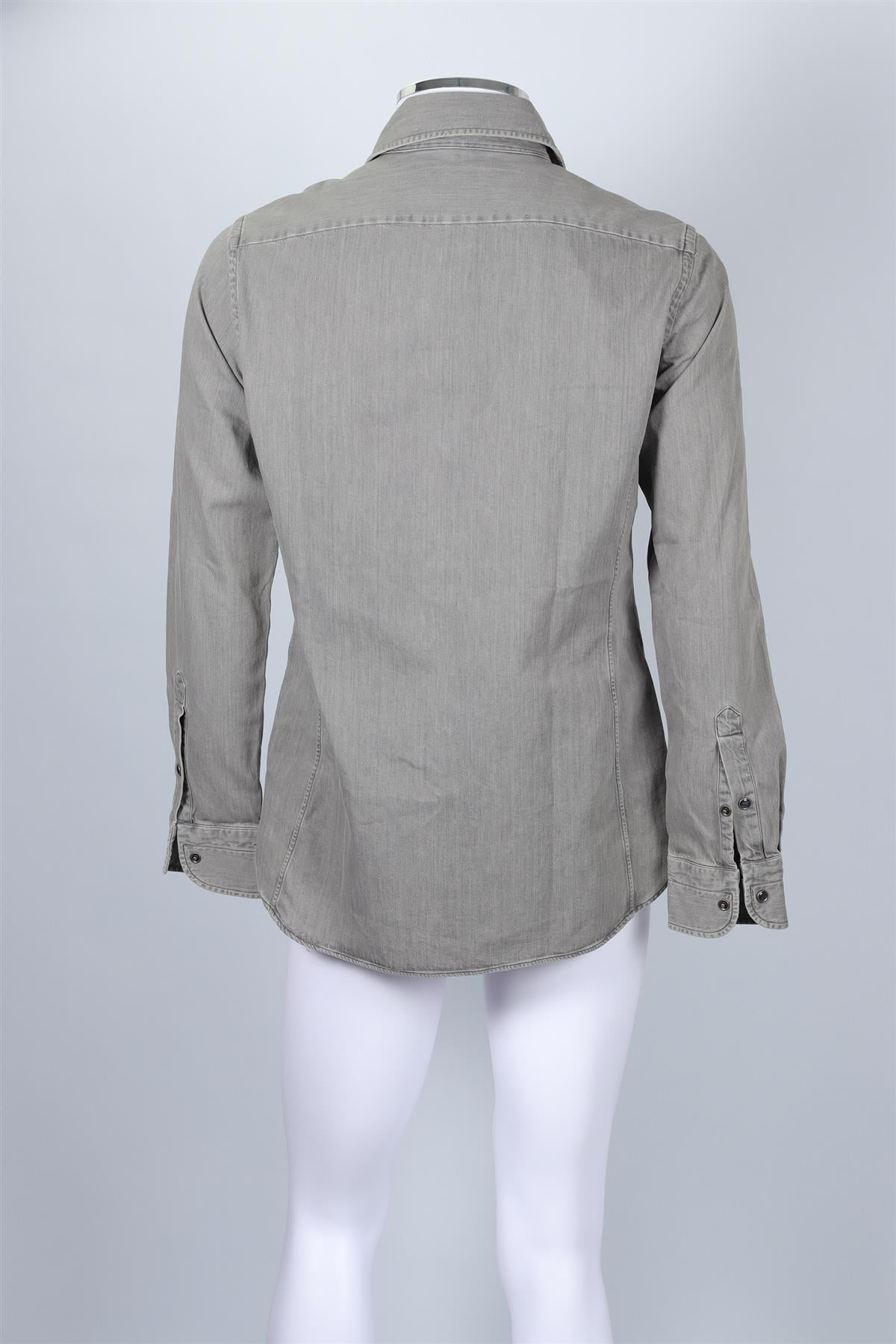 TOM FORD GREY MEN'S DENIM SHIRT UK/US CHEST 40