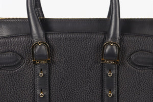 ASPINAL OF LONDON LEATHER TOTE BAG