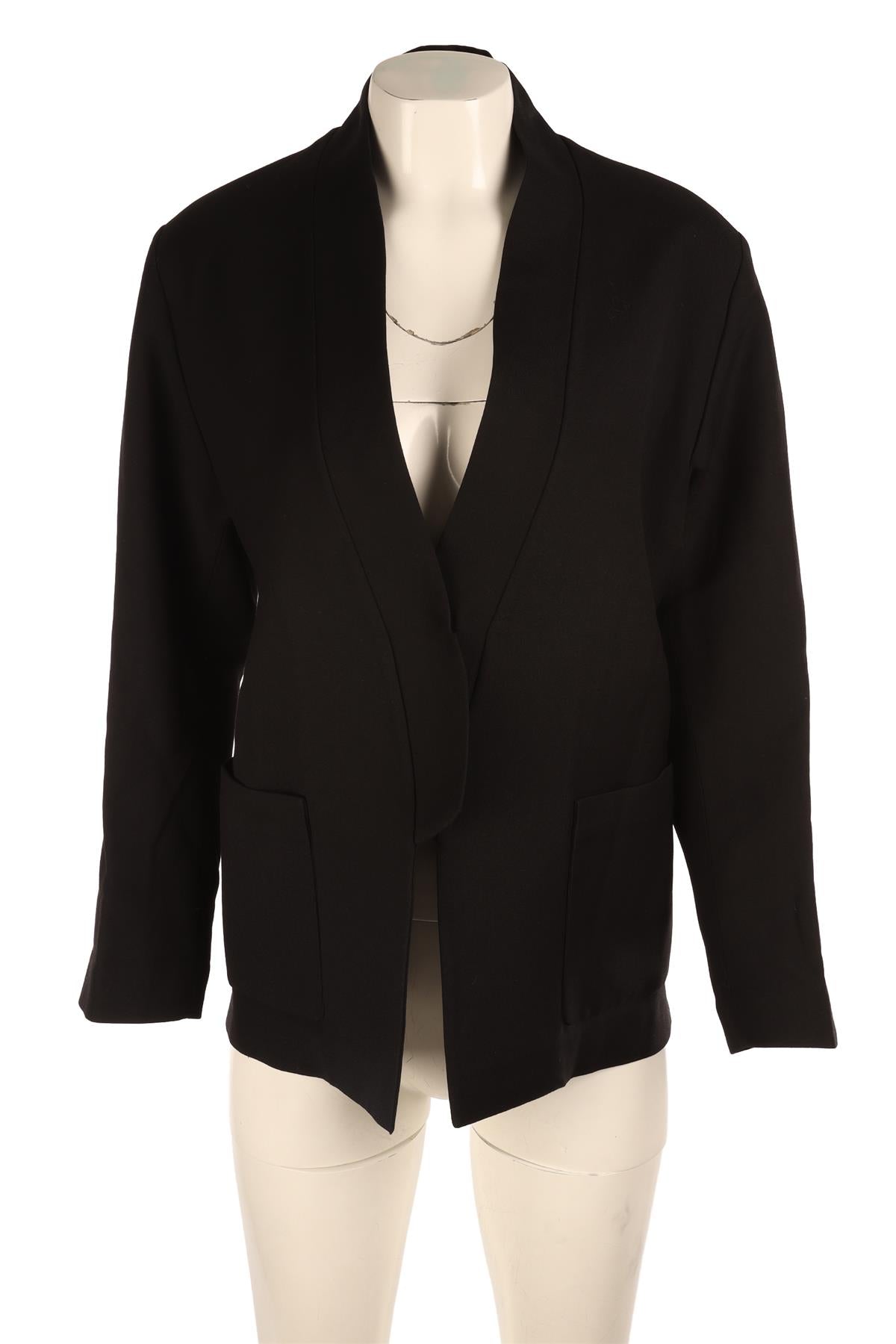 MARNI BLACK SILK JACKET IT 38 UK 6