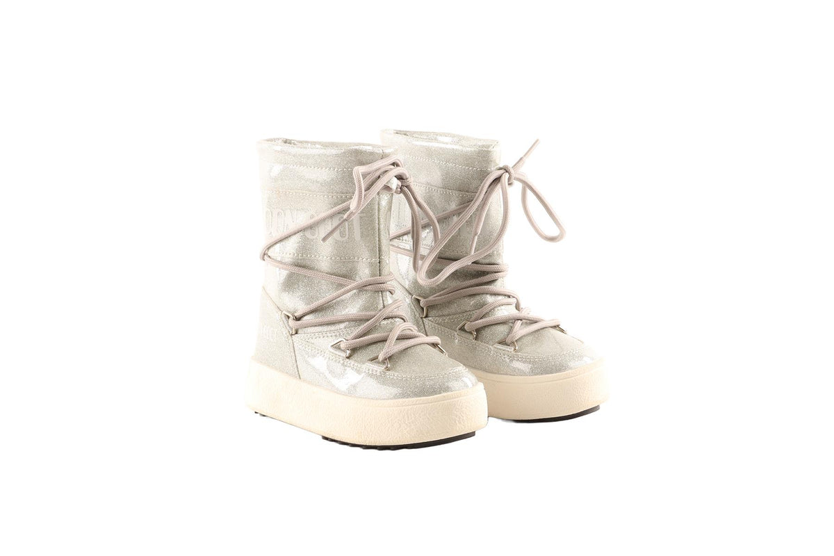 MOON BOOT SILVER KIDS GIRLS BOOTS EU 27 UK 9 US 10