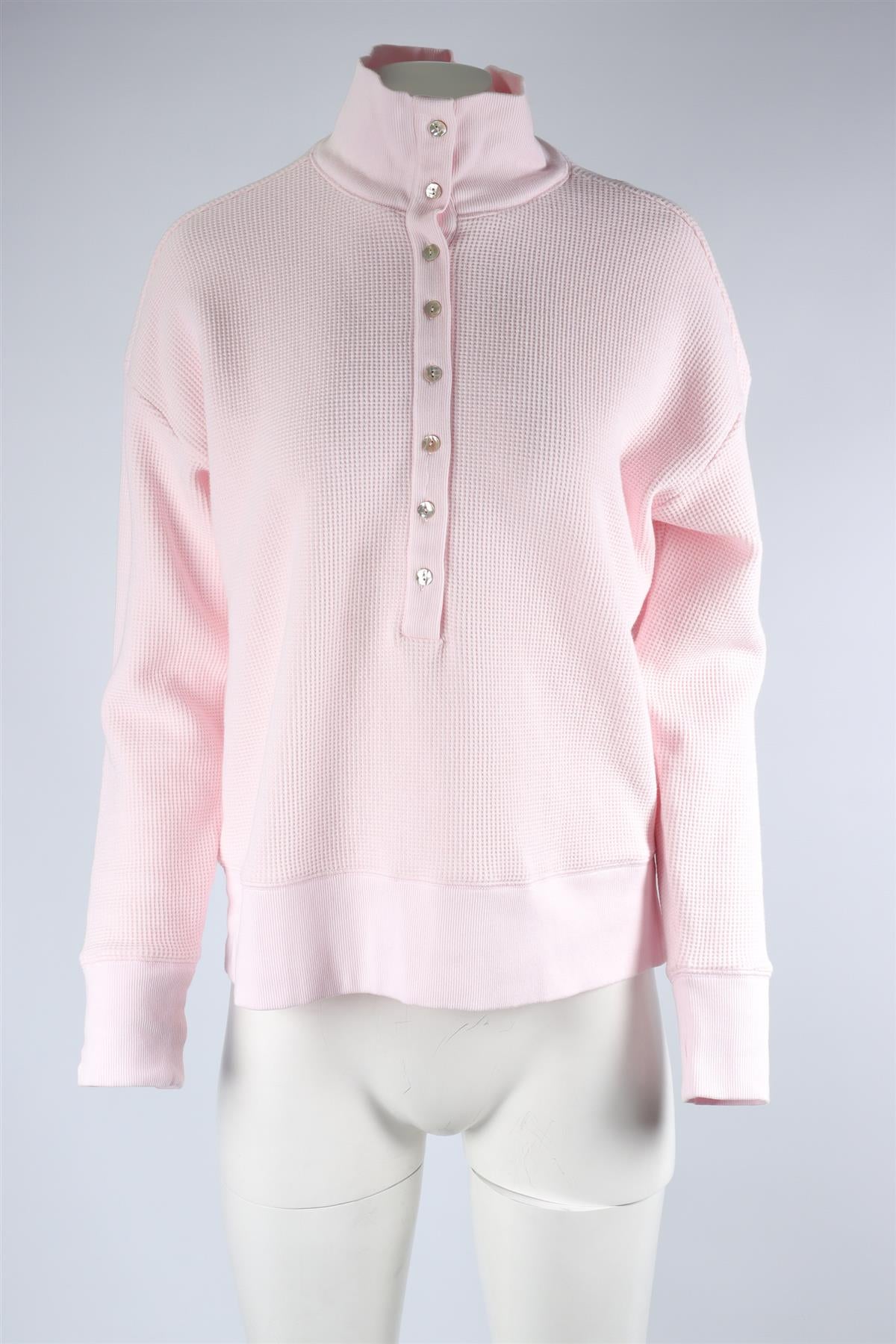 NEGATIVE UNDERWEAR PINK COTTON SWEATSHIRT LARGE