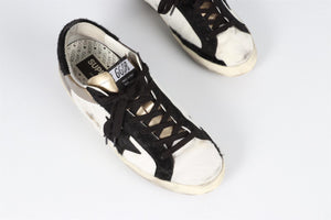 GOLDEN GOOSE DELUXE BRAND CREAM SUPERSTAR LEATHER SNEAKERS EU 40 UK 7 US 10