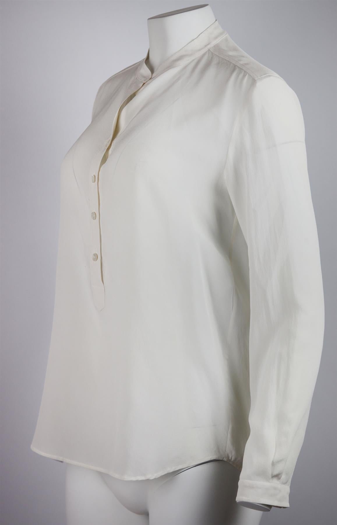 STELLA MCCARTNEY SILK CREPE DE CHINE BLOUSE IT 38 UK 6