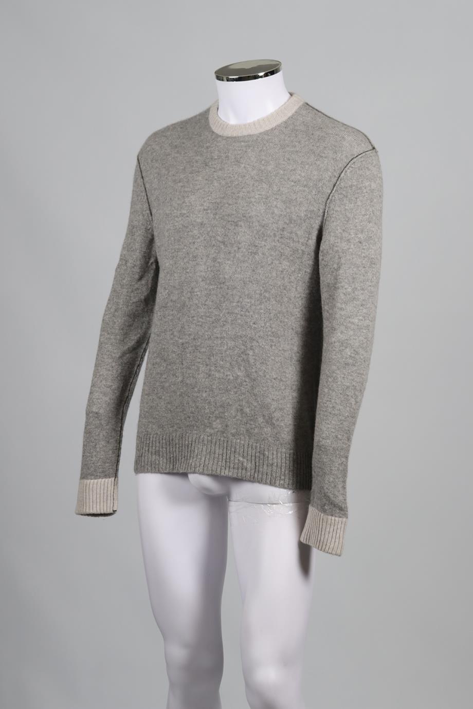 JAMES PERSE MEN'S CASHMERE SWEATER MEDIUM