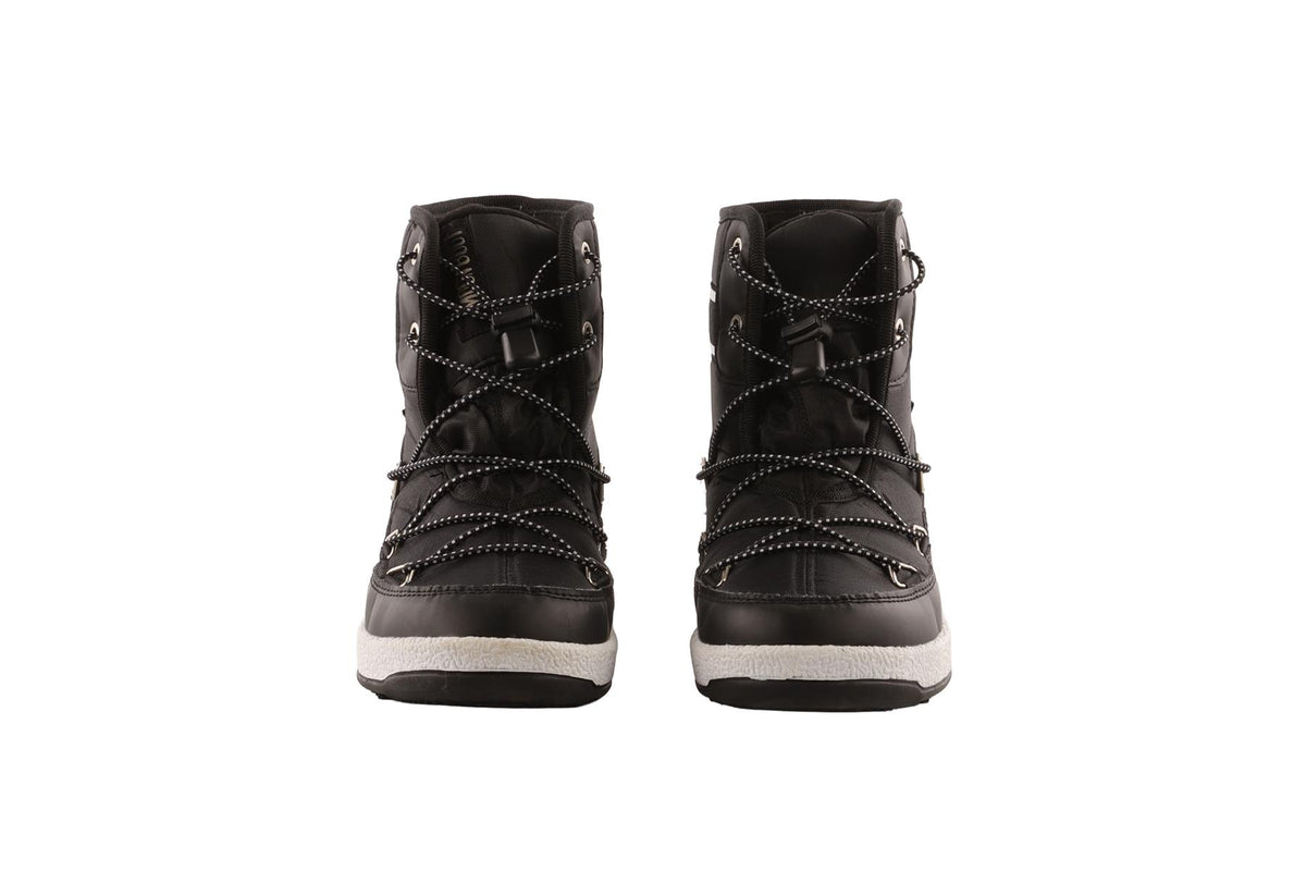 MOON BOOTS BLACK KIDS GIRLS BOOTS EU 35 UK 2.5 US 3.5