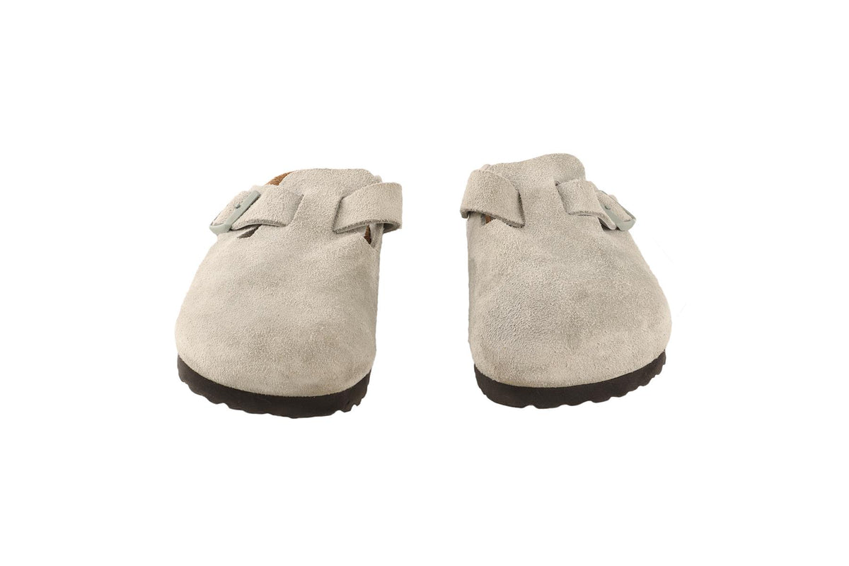 BIRKENSTOCK GREY SUEDE MULES EU 38 UK 5 US 8