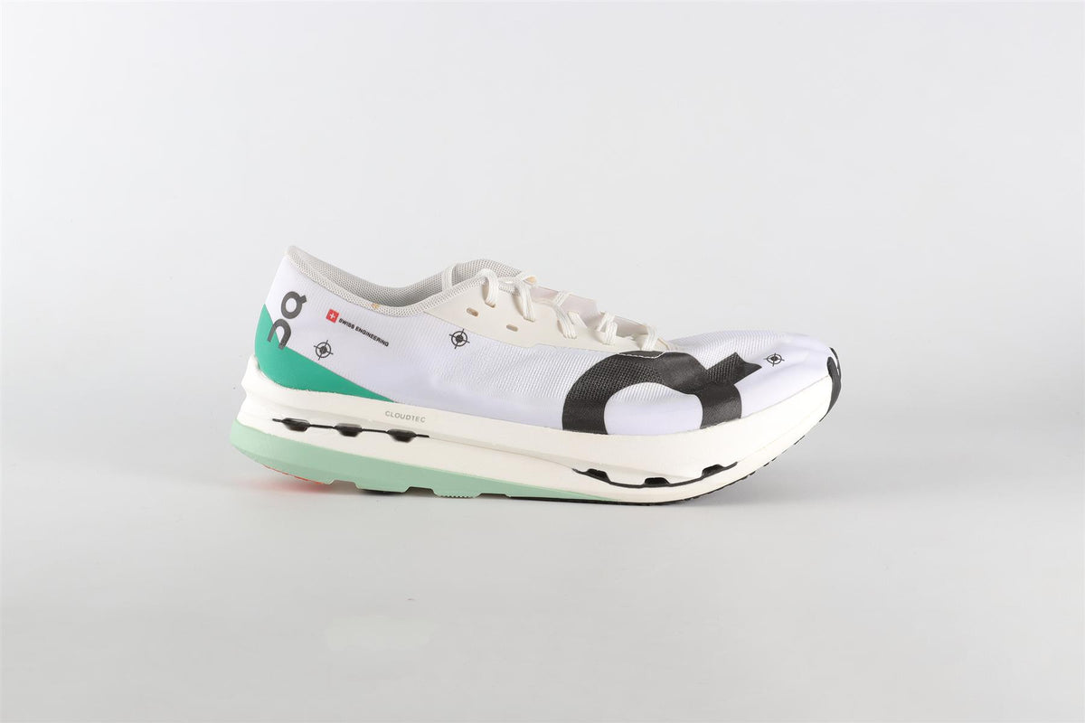 ON WHITE MEN'S MESH SNEAKERS UK 8.5