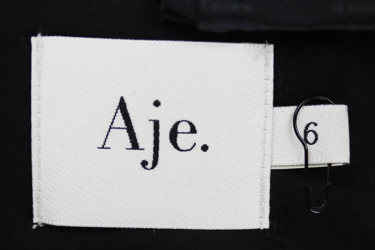 AJE CROPPED CUT OUT COTTON TOP UK 6