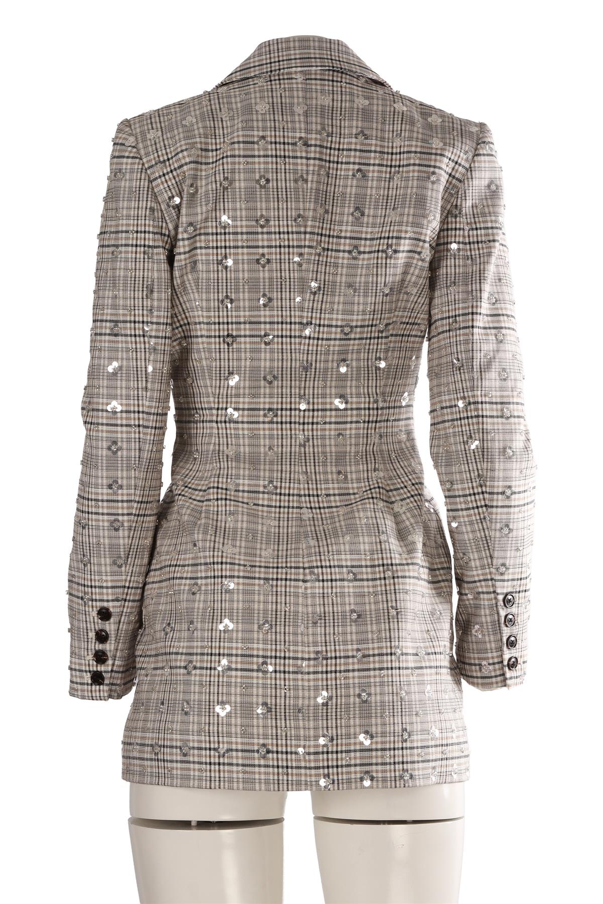 MULTI TWILL MINI DRESS
