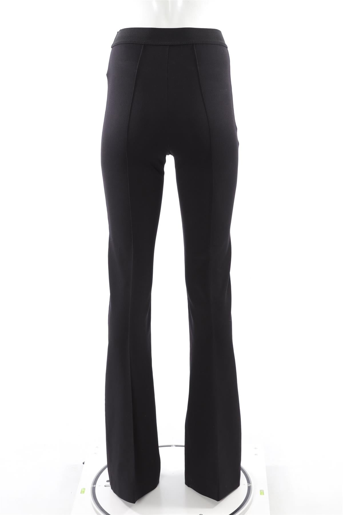WARDROBE NYC + RHW BLACK KNIT FLARED PANTS XSMALL/SMALL