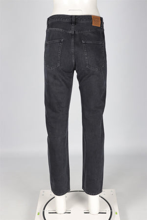 TOTEME GREY HIGH RISE STRAIGHT LEG JEANS W29 UK 10-12