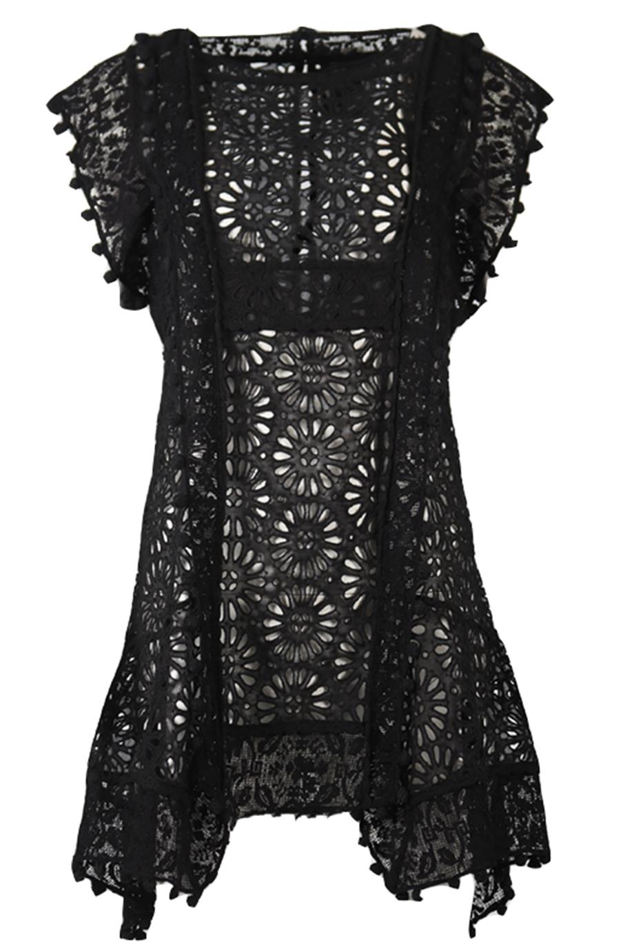 ISABEL MARANT COTTON MINI DRESS FR 36 UK 8