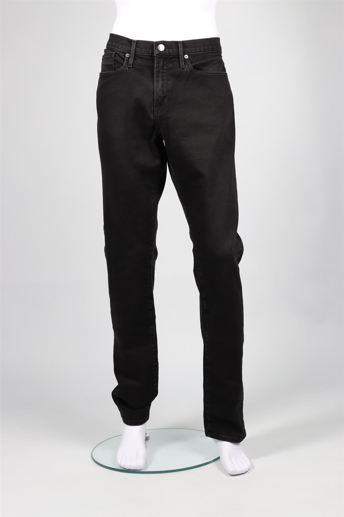 FRAME BLACK MEN'S STRAIGHT LEG JEANS W 36