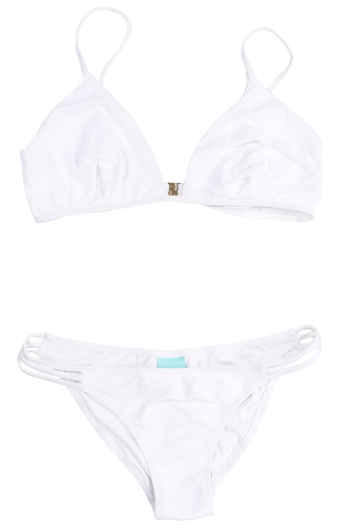 MELISSA ODABASH WHITE BIKINI UK 10-14