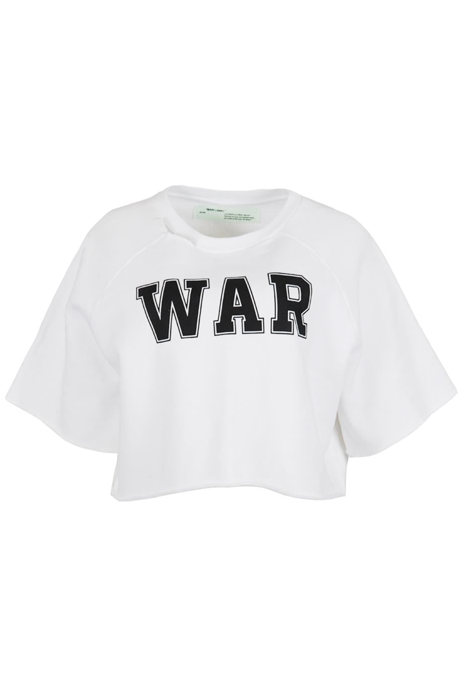 OFF-WHITE C/O VIRGIL ABLOH PRINTED COTTON TOP SMALL