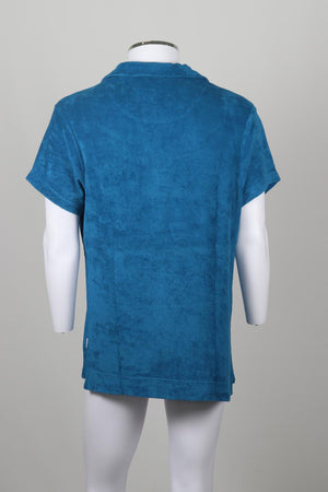 ORLEBAR BROWN MEN'S TERRY CLOTH SHIRT XLARGE