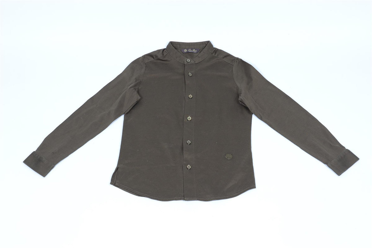 LORA PIANA GREEN KIDS BOYS WOOL SWEATER 8 YEARS