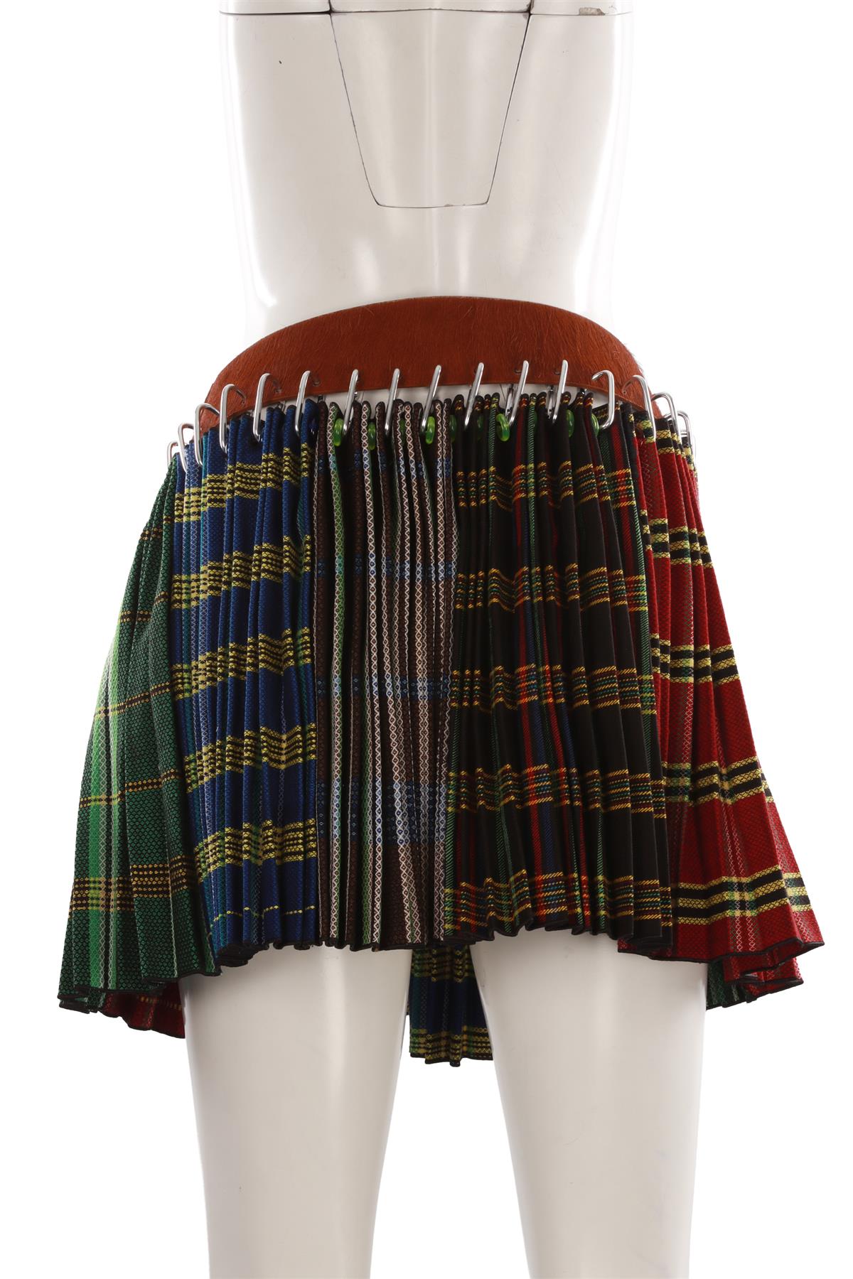 MULTI WOOL MINI SKIRT