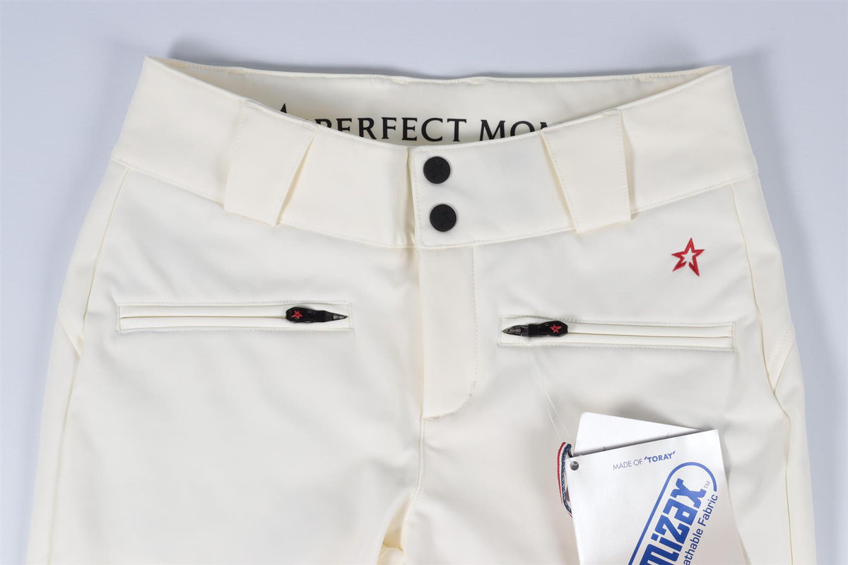 PERFECT MOMENT WHITE SKI PANTS XSMALL