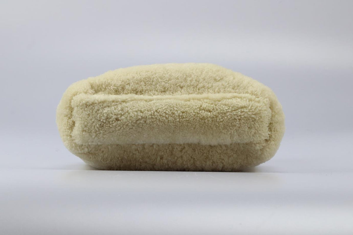 SABLYN CHAIN DETAIL SHEARLING SHOULDER BAG