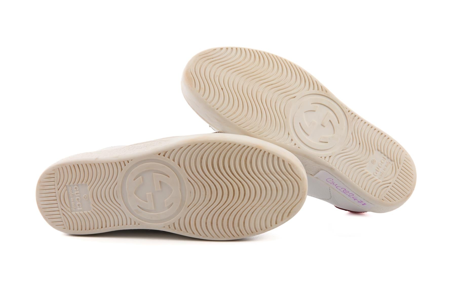 GUCCI WHITE KIDS BOYS SNEAKERS EU 29 UK 11 US 12