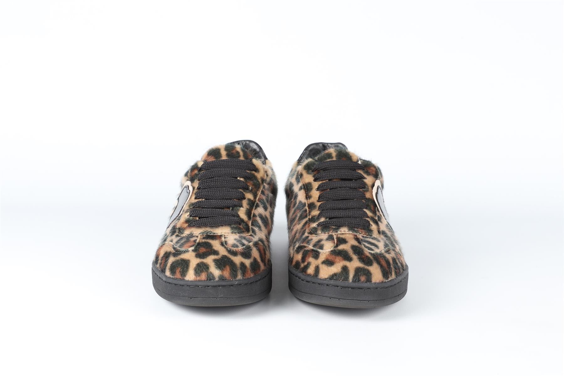 MAIMAI BROWN FAUX FUR SNEAKERS EU 40 UK 7 US 10