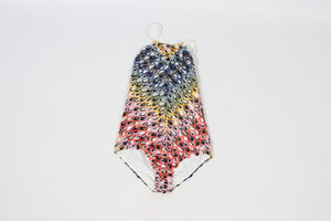 MISSONI MULTICOLOURED KIDS GIRLS CROCHET SWIMSUIT 6-7 YEARS