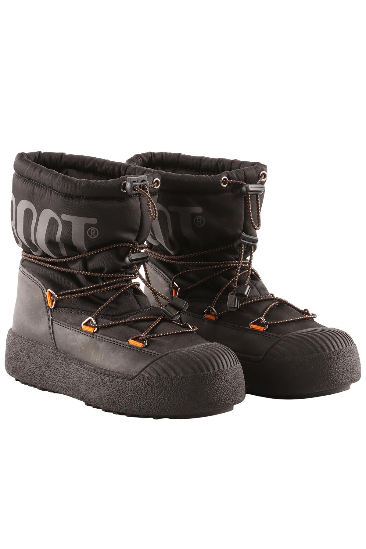 MOON BOOT BLACK KIDS BOYS BOOTS EU 34 UK 2 US 3