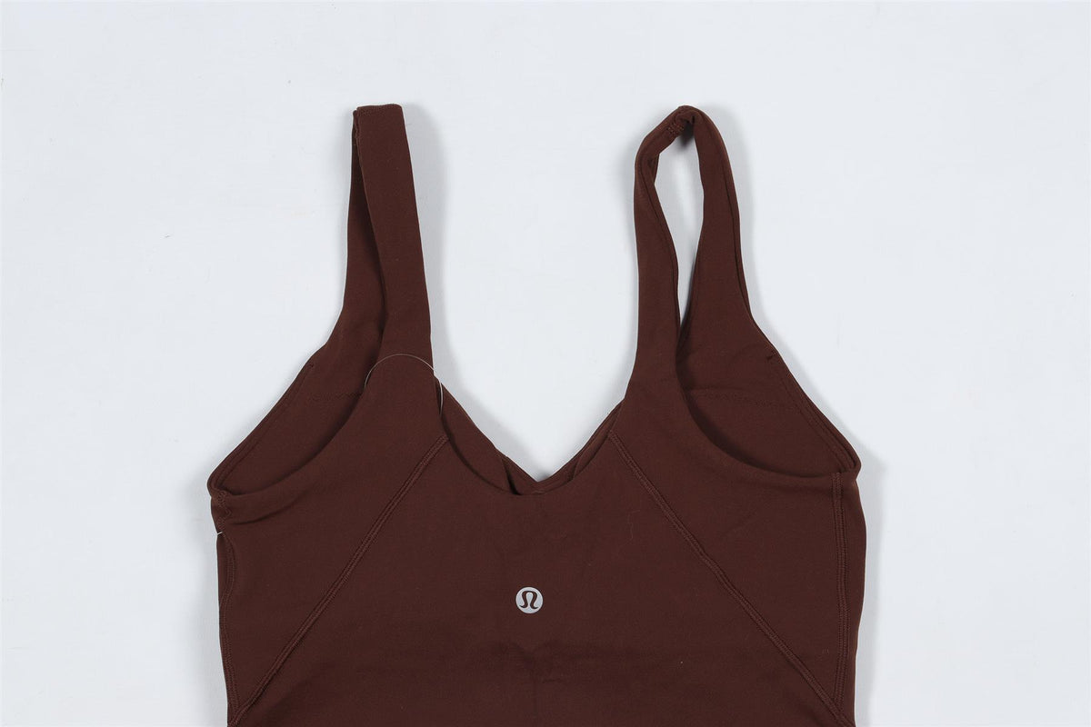 LULULEMON BROWN SPORTS BRA US 4 UK 8