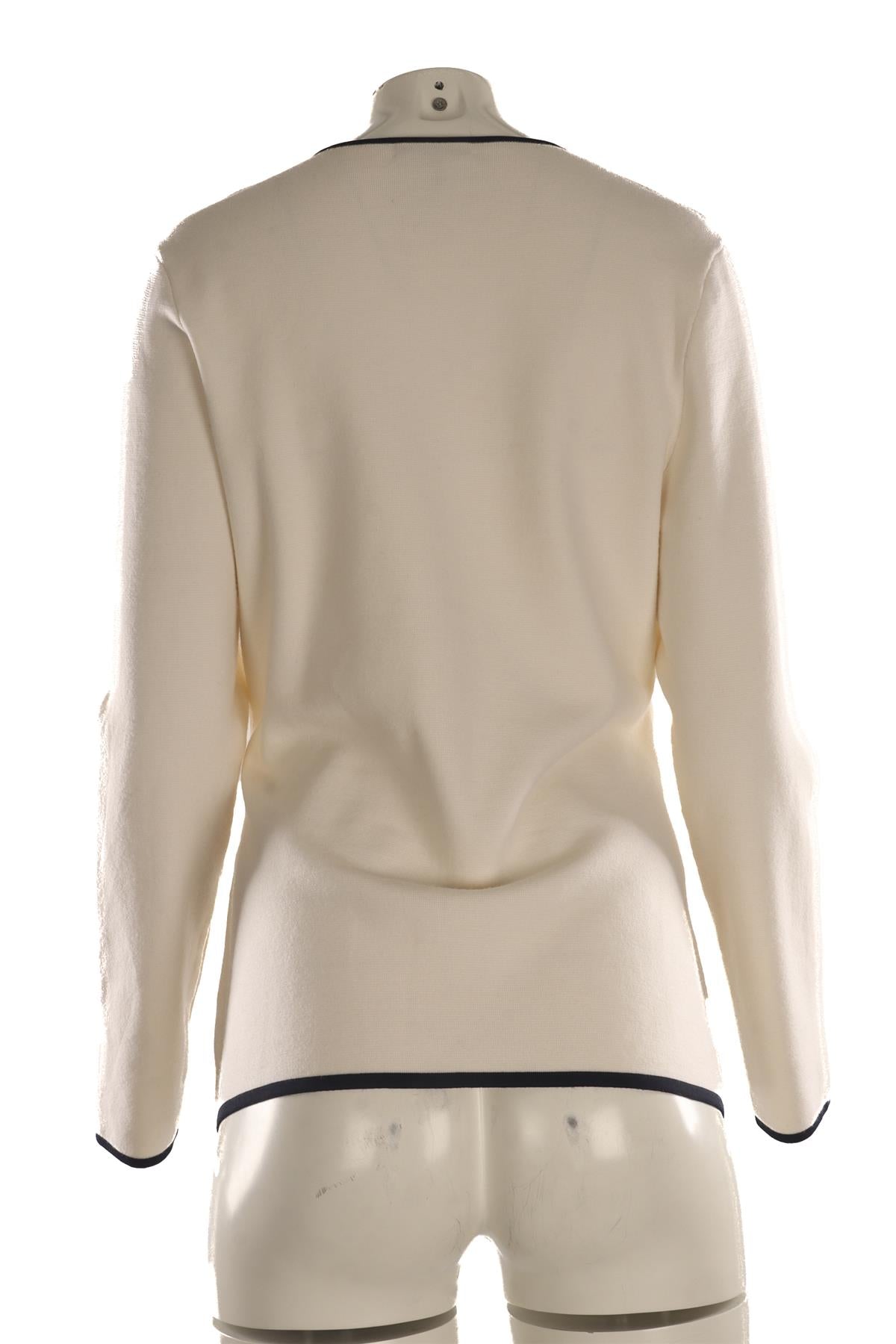 RAG & BONE IVORY WOOL CARDIGAN LARGE