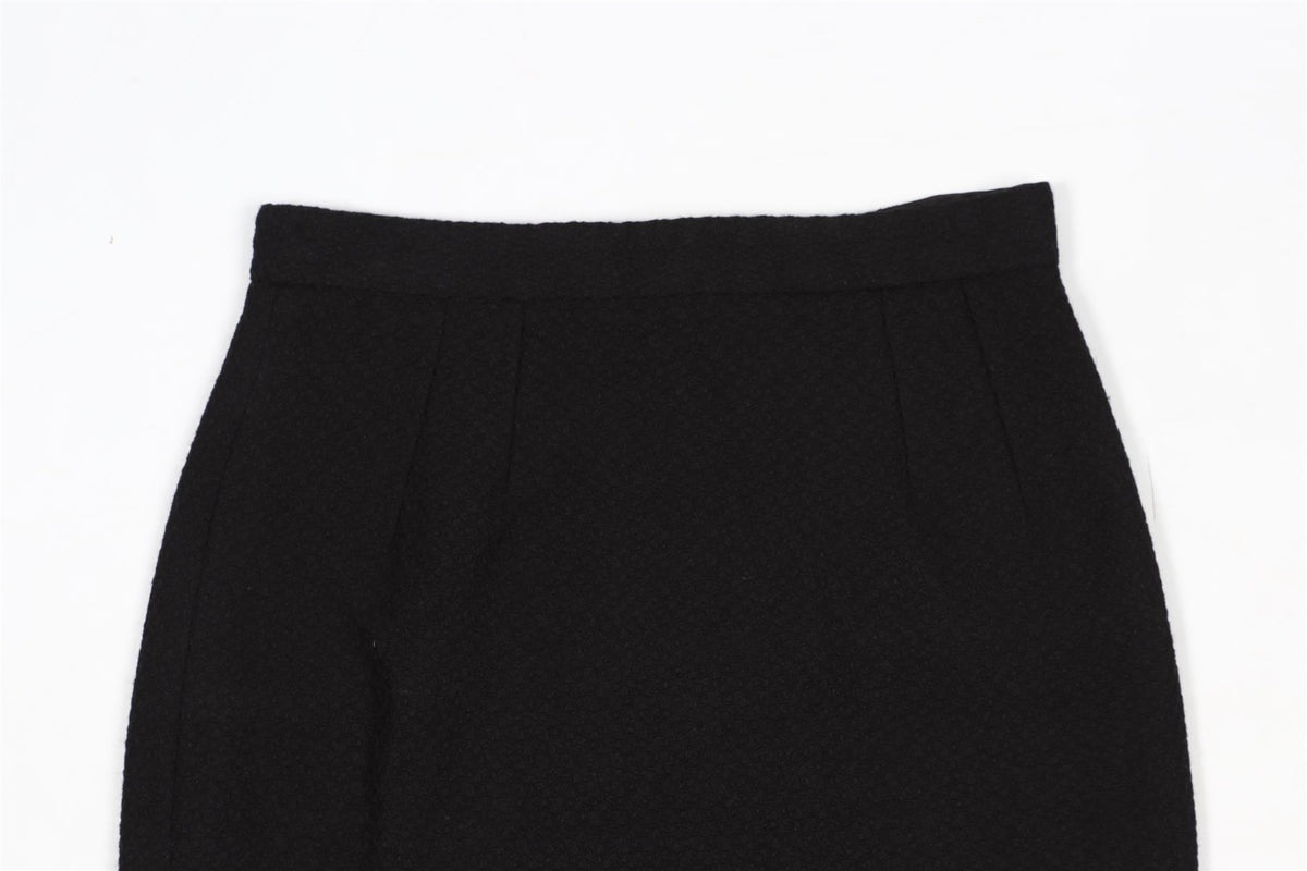 DOLCE & GABBANA WOOL MINI SKIRT IT 36 UK 4