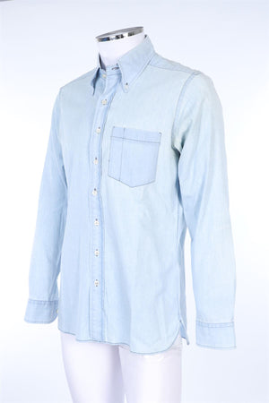 THOM SWEENEY DENIM MEN'S SHIRT UK/US 42