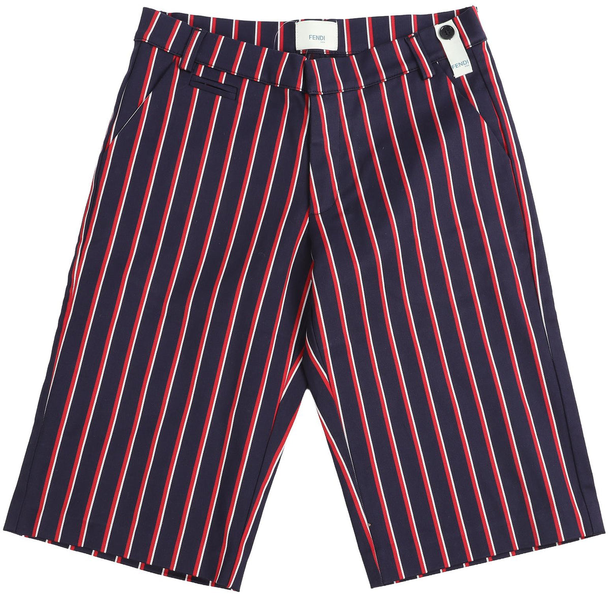 FENDI NAVY KIDS BOYS SHORTS 10 YEARS
