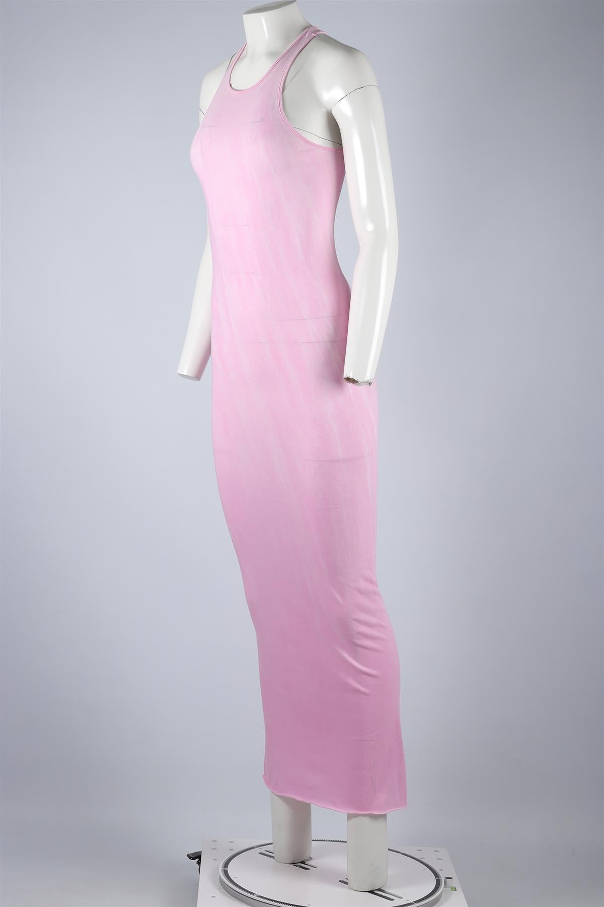 COTTON CITIZEN PINK COTTON MAXI DRESS XSMALL