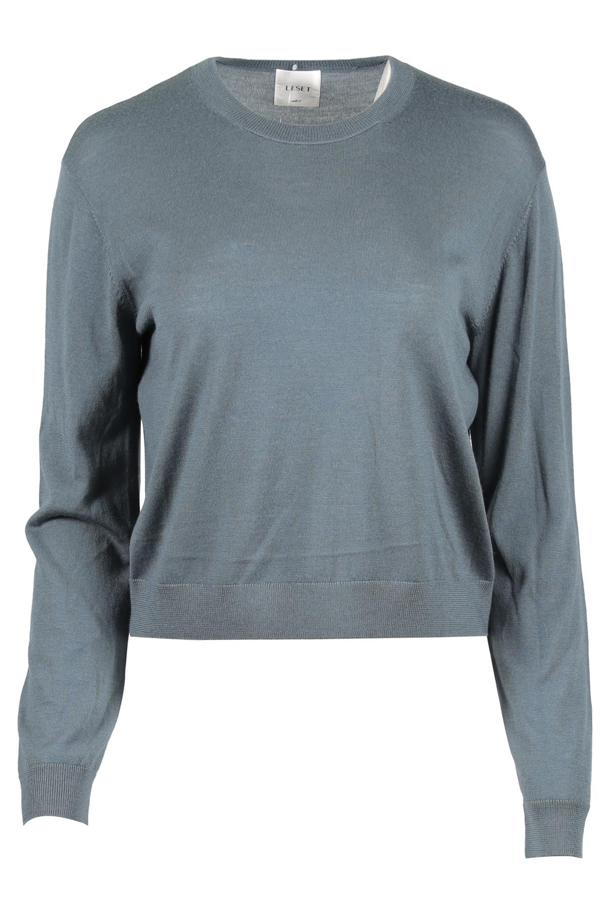 LESET BLUE WOOL SWEATER SMALL