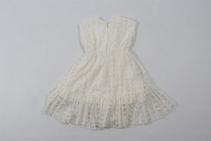 CHRISTIAN DIOR WHITE KIDS GIRLS DRESS 4 YEARS