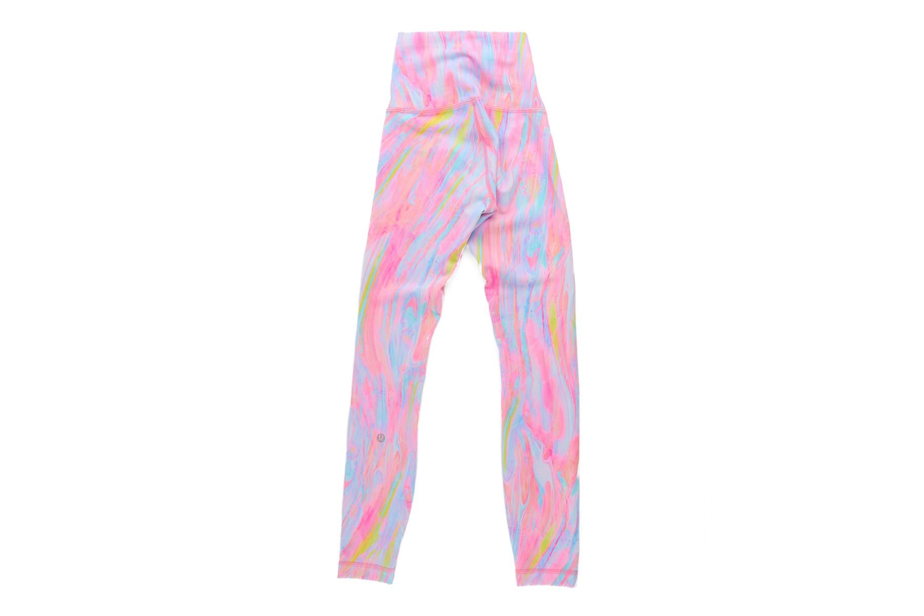 LULULEMON MULTI LEGGINGS US 0 UK 4