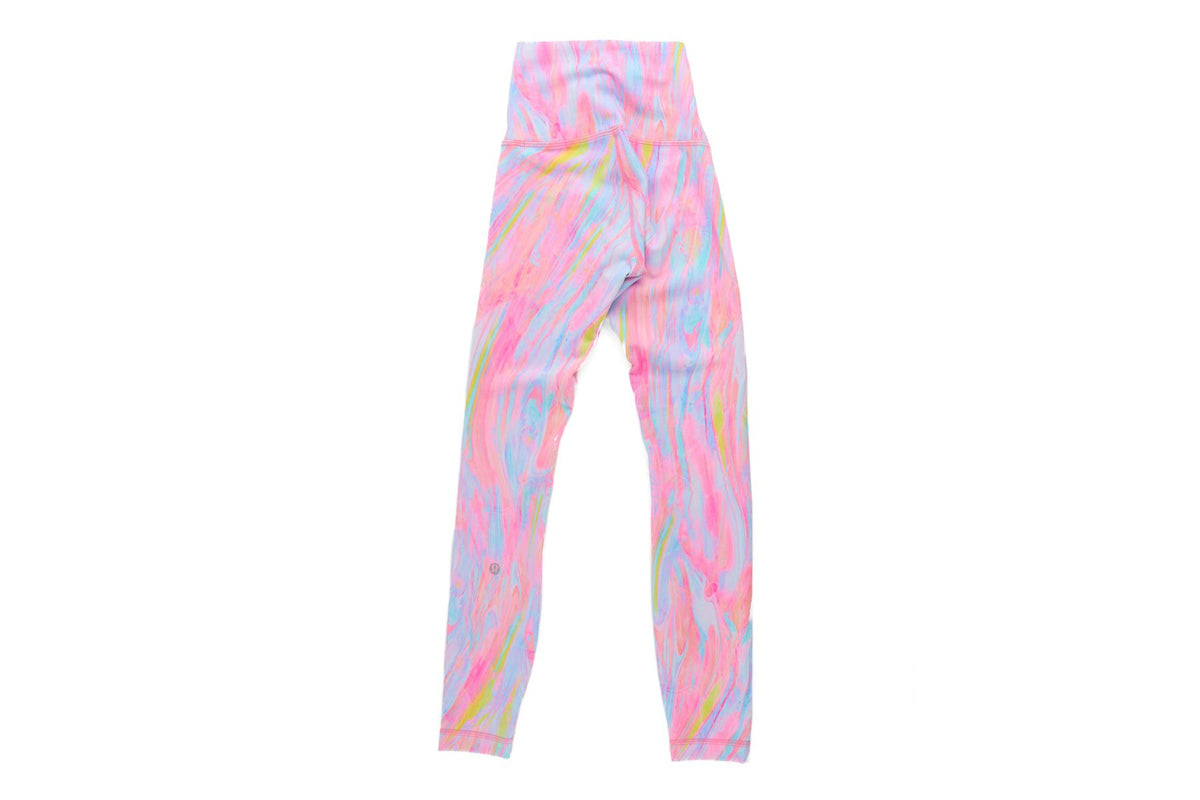 LULULEMON MULTI LEGGINGS US 0 UK 4