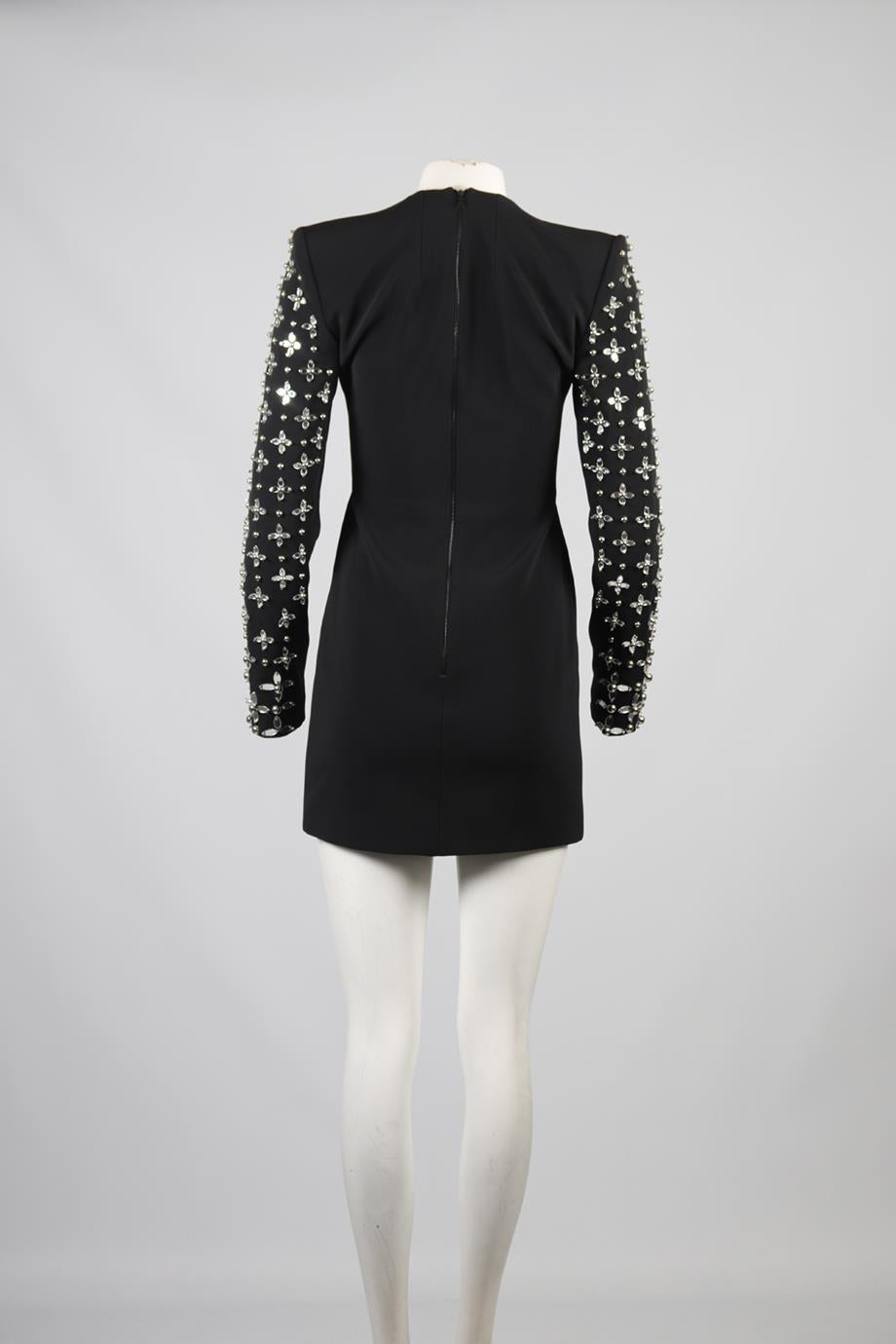 DAVID KOMA CREPE MINI DRESS SMALL