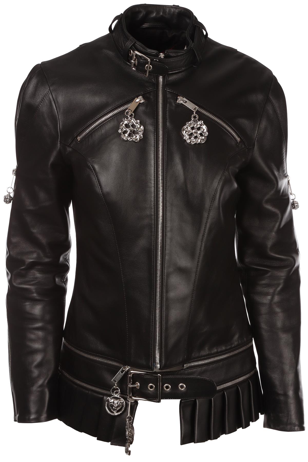 BLACK LEATHER JACKET