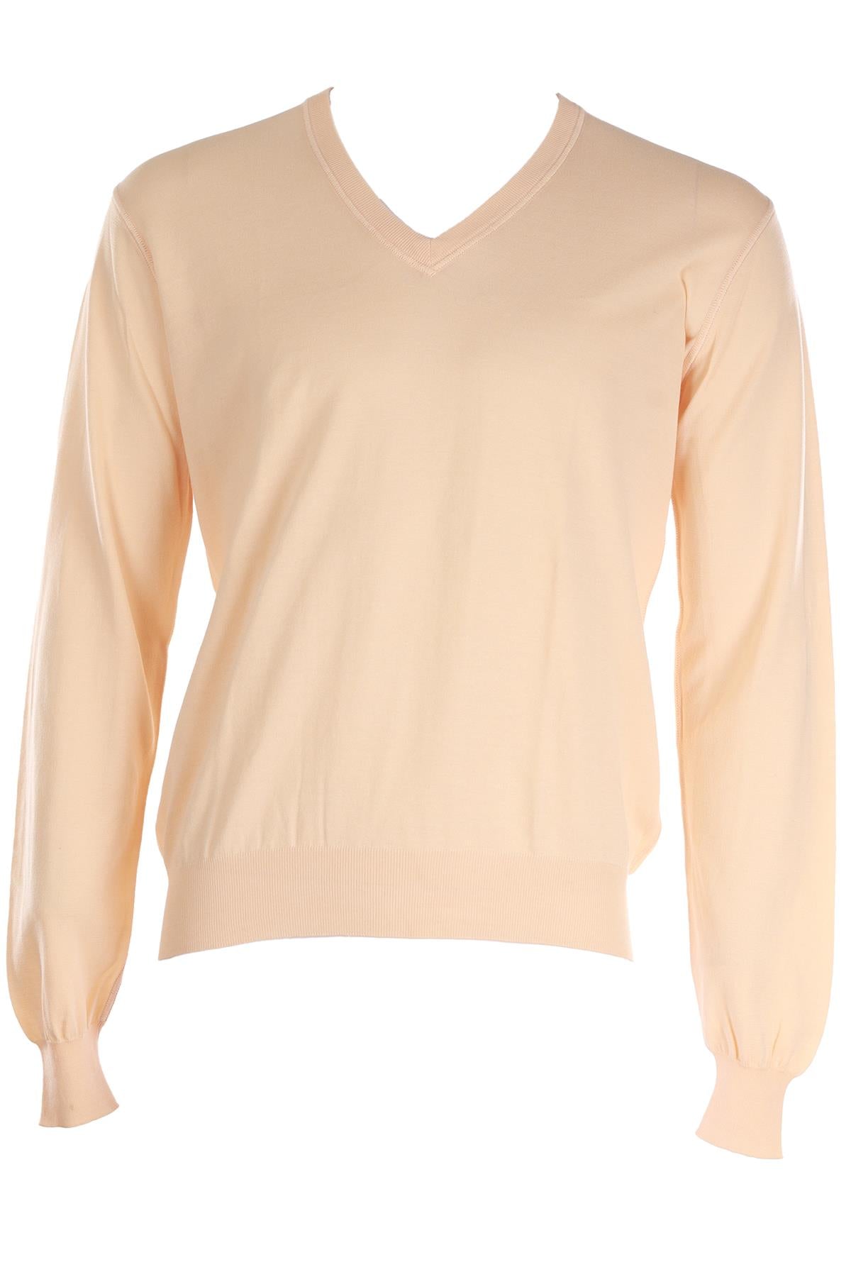 LORO PIANA NUDE MEN'S COTTON SWEATER IT 46 UK 36