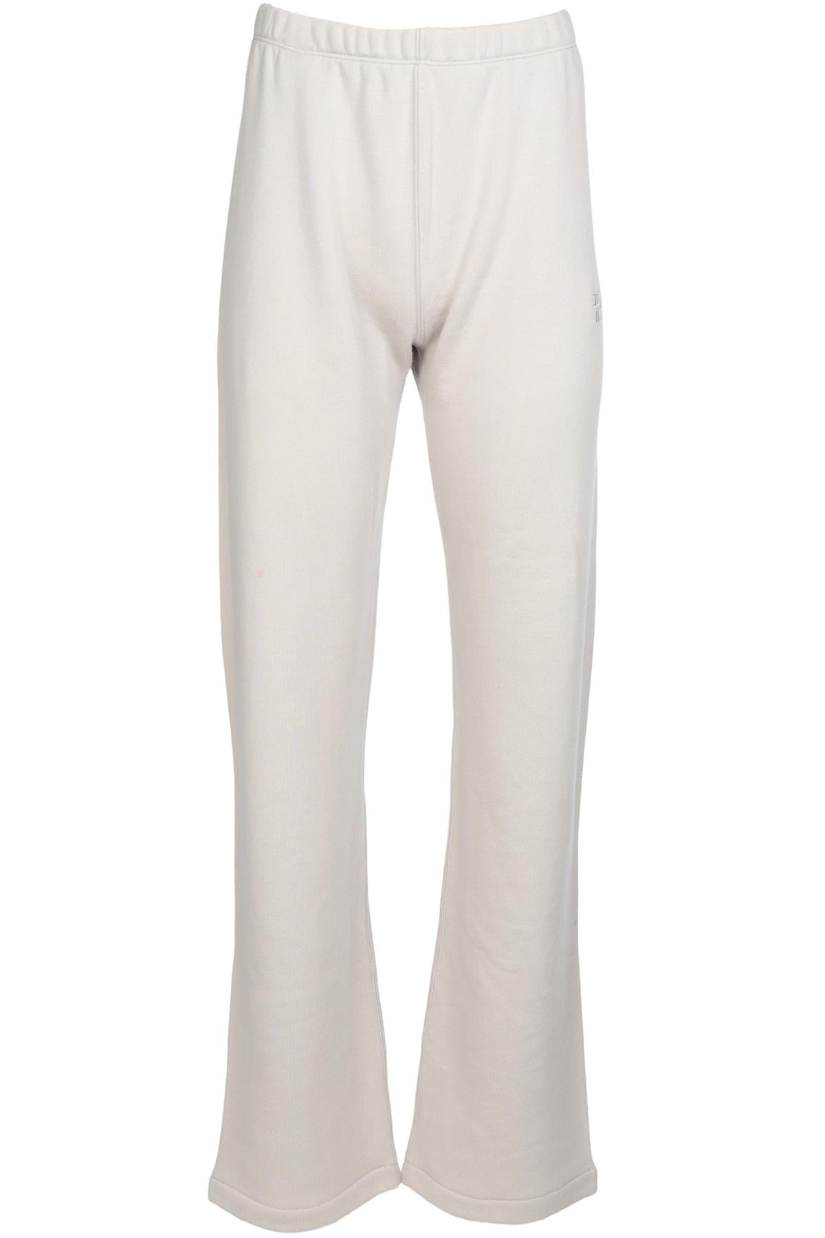 ETERNE TAUPE COTTON TRACK PANTS LARGE