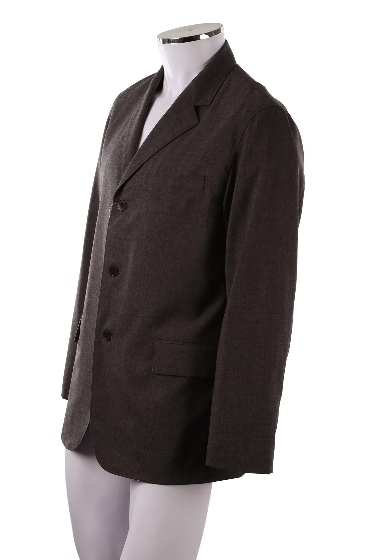 GREY MEN'S CASHMERE BLAZER